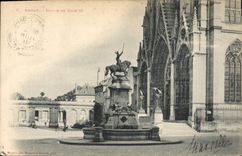 CPA Nancy Statue de Rene II 