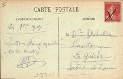 CPA Nancy Arc de Triomphe 