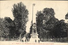 CPA Nancy Le Monument Carnot et l'Entree du Cours Leopold 