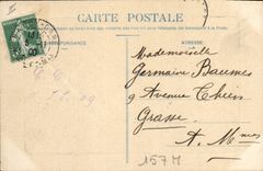 CPA Nancy Vue Generale prise de la Basilique St Epvre 