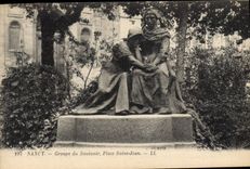 CPA Nancy Groupe du Souvenir Place Saint Jean 