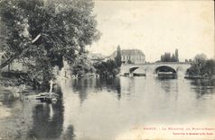 CPA Nancy La Meurthe Au Pont d'Essey 