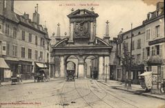 CPA Nancy Porte St Nicolas Automobile