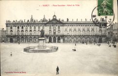CPA Nancy Place Stanislas Hotel de Ville 