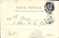 CPA Nancy Statue Thiers 