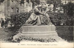 CPA Nancy Place Saint Jean Groupe Le Souvenir par Dubois 