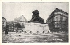 CPA Lion de Belfort Paris