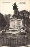CPA Belfort La Statue Quand Meme 