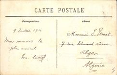 CPA Belfort La Tour de la Miotte 1870 1871 