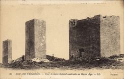 CPA Env de Tarascon Tour de Saint Gabriel construite au Moyen Age 