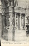 CPA Arles Portail se St Trophime Motif de Droite 