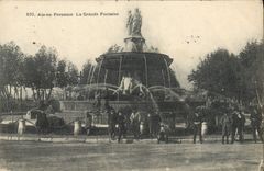 CPA Aix en Provence le Grande Fontaine 