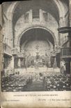 CPA Interieur de l'Eglise des Saintes Maries 