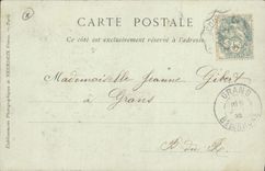 CPA Martigues Facade de l'Eglise de la Madeleine