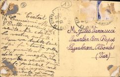 CPA La Cote d'Azur La Ciotat Entree du Port Bateau