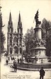 CPA Marseille Eglise des Reformes et Monument des Mobiles 