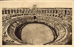CPA Arles Interieur des Arenes 
