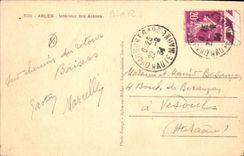 CPA Arles Interieur des Arenes 