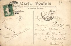 CPA Arles Vue interieure des Arenes 