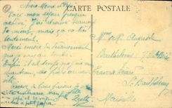 CPA St Chamas Pont de la Roquette sur la Touloubre 