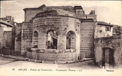 CPA Arles Palais de Constantin 