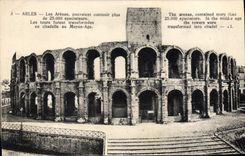 CPA Arles Les Arenes pouvaient contenir plus de 25000 spectateurs 