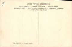 CPA Decanis E Provencale Le Vieux Moulin Musee de Longchamp Marseille