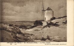 CPA Decanis Ec Provencale Le Vieux Moulin 