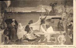 CPA Puvis de Chavannes Marseille Porte de l'Orient 