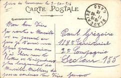 CPA Souvenir de Provence La Farandole 