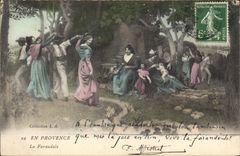 CPA En Provence La Farandole 