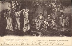 CPA En Provence La Faradole par Valere Bernard 