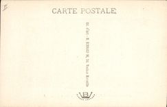 CPA En Provence La Farandole tableau par Valere Bernard