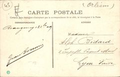 CPA Beaugency Loiret Clocher Saint Firmin