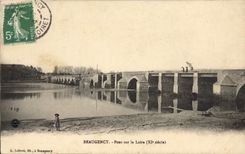 CPA Beaugency Pont sur la Loire XI siecle 