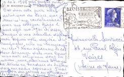 CPA Beaugency Loiret Clocher St Firmin 