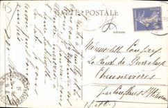 CPA Beaugency Loiret Porte de Tavers Entree de l'Hopital