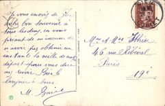 CPA Gien L'Impasse du Billard 