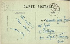 CPA Gien Loiret Square du Port au Bois 