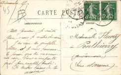 CPA Gien Loiret Vue generale Aval 
