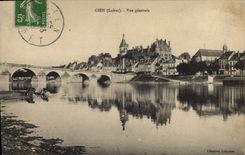 CPA Gien Loiret Vue generale 