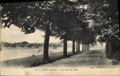 CPA Gien Loiret Le Port au bois 