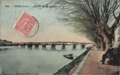 CPA Gien Loiret Bords de la Loire 