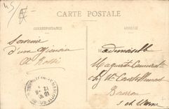CPA Gien Loiret Vue generale aval 