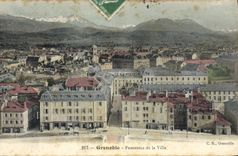 CPA Grenoble Panorama de la Ville 