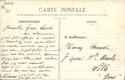 CPA Grenoble La Rue Felix Poulat Tramway