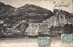 CPA Grenoble Les Forts Rabot et de la Bastille 