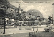 CPA Grenoble La Sentinelle Gauloise Sainte Marie d'En Haut et les Quais 