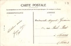 CPA Grenoble Le Nouveau Pont de fer suspendu et les Alpes 