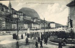 CPA Grenoble Les Quais et le St Eynard 